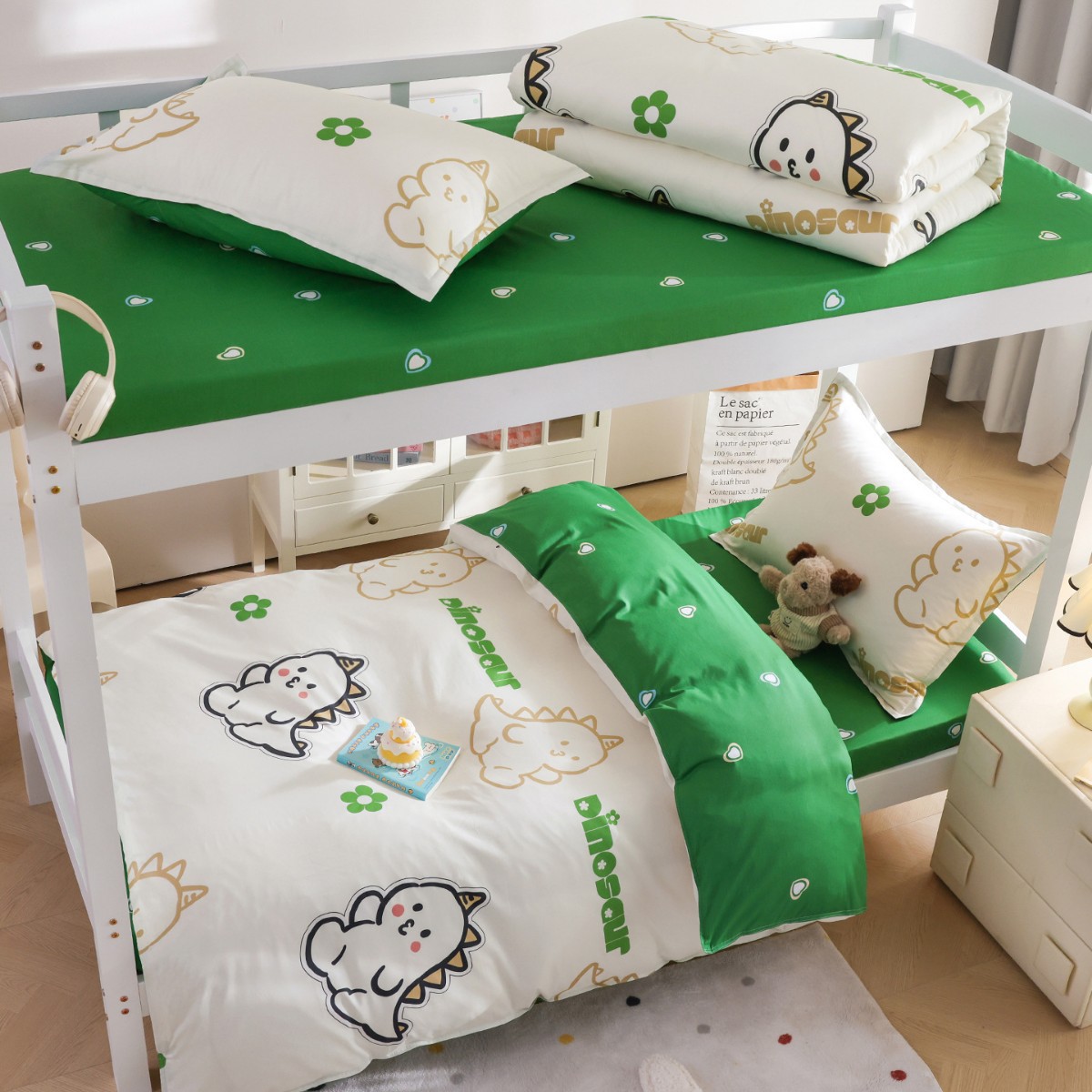 Dormitorio cama de algodón de tres piezas, sábanas de cama de algodón universitario, sábanas de cama de seis piezas, sábanas de cama, sábanas de cama, sábanas de cama, sábanas de cama