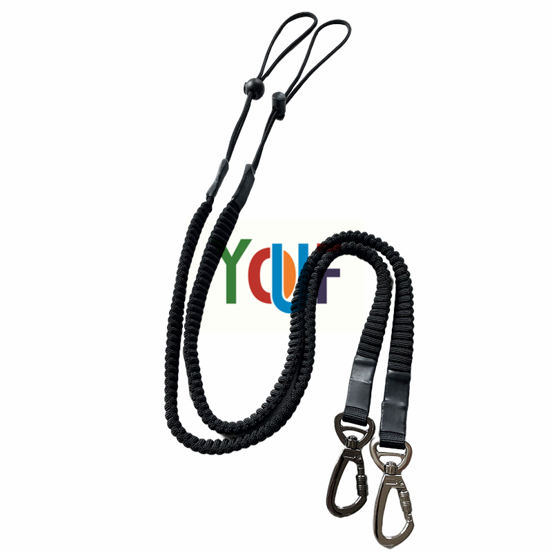 厂家供应弹力工具绳工业用挂绳工具防丢失绳坠落一体成型弹力缓冲