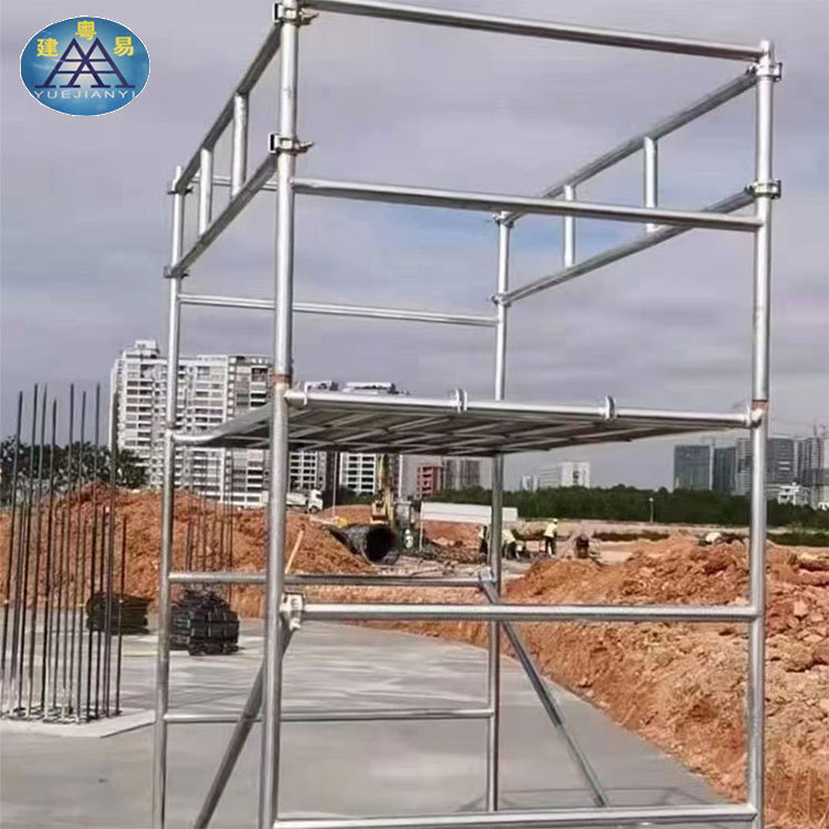 热镀锌梯式脚手架 移动建筑工地用架 质量上乘