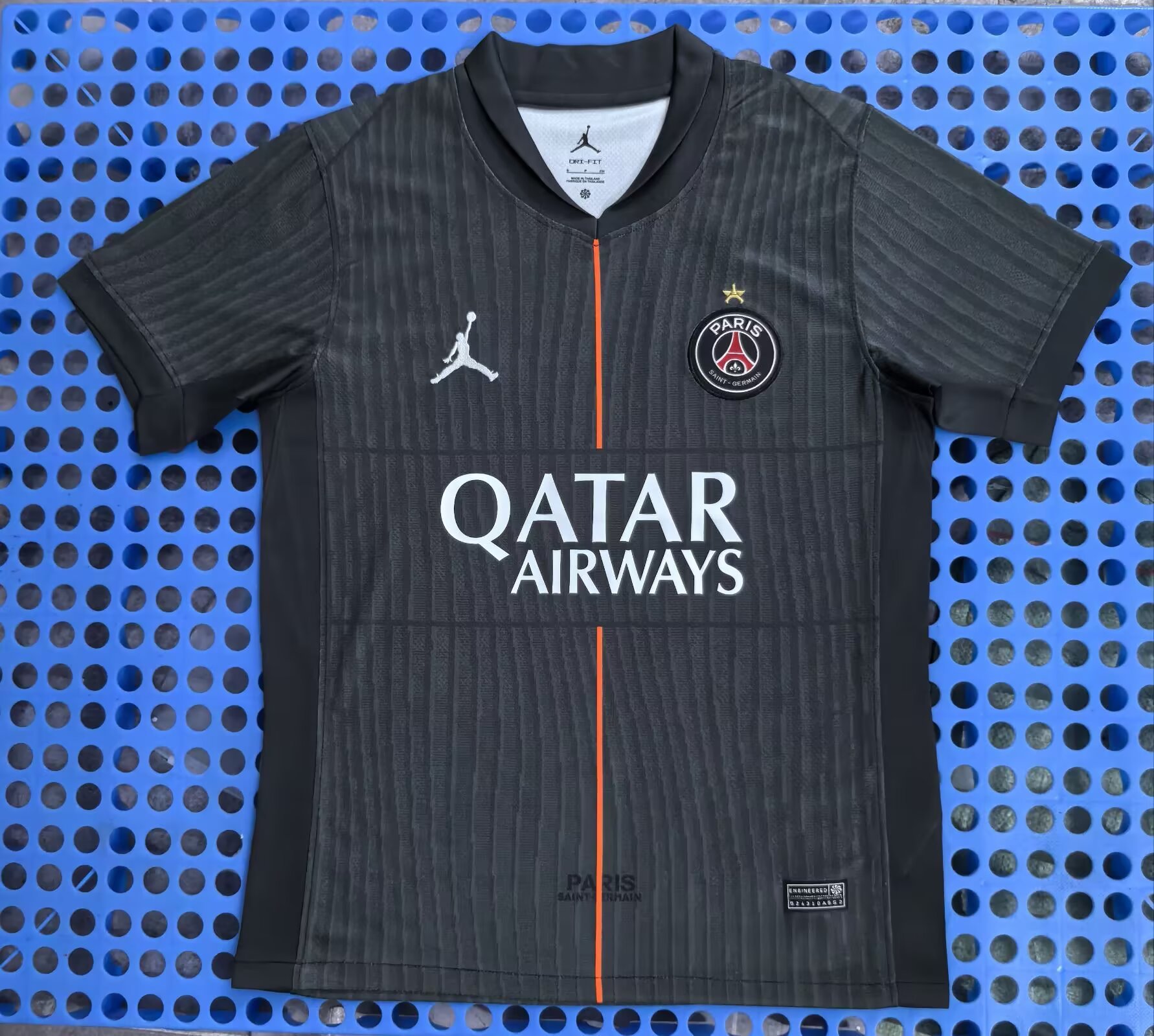 Jordan x Nike x Paris Saint-Germain 2025/26 Special Edition Jersey Black