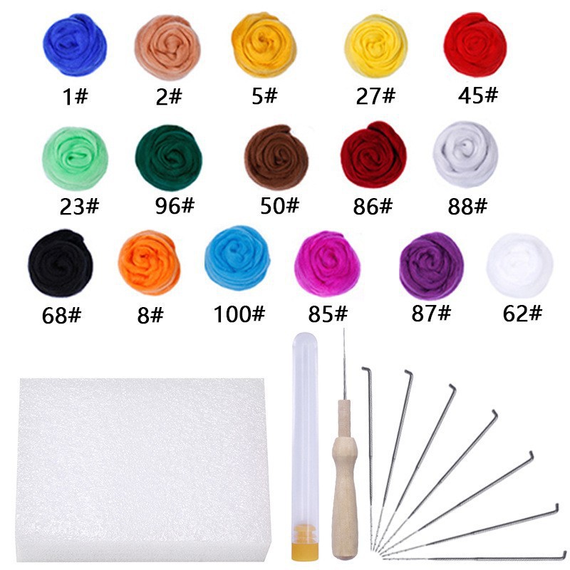 16 colors 10g + tool bag