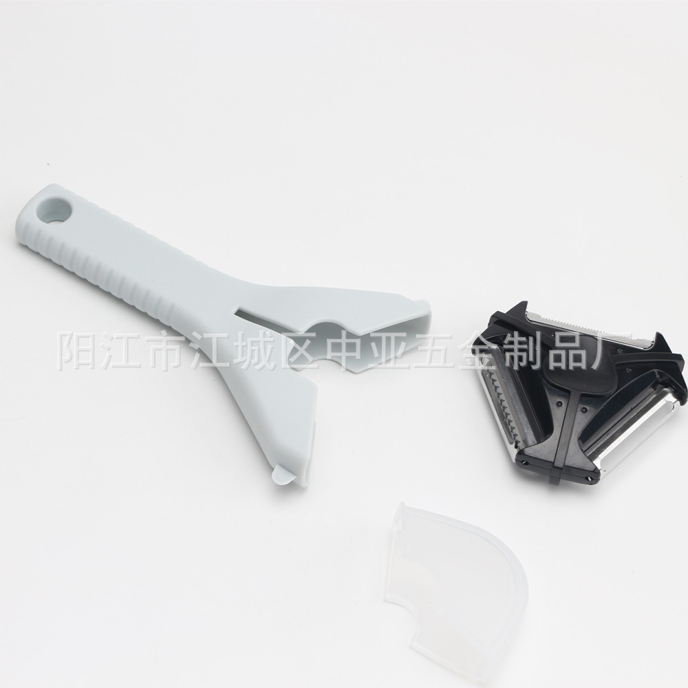 不锈钢三合一刨皮刨丝器不锈钢刮皮刀去皮器多种用途削皮器瓜刨