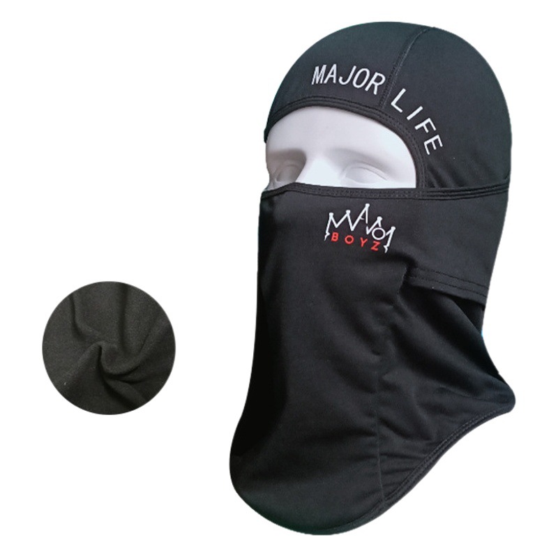 Outdoor Sports Winter Warm Stretch Velvet Neck Set Ski Flying Tiger Hat Pullover Scarf Cold-proof Mask Riding Mask