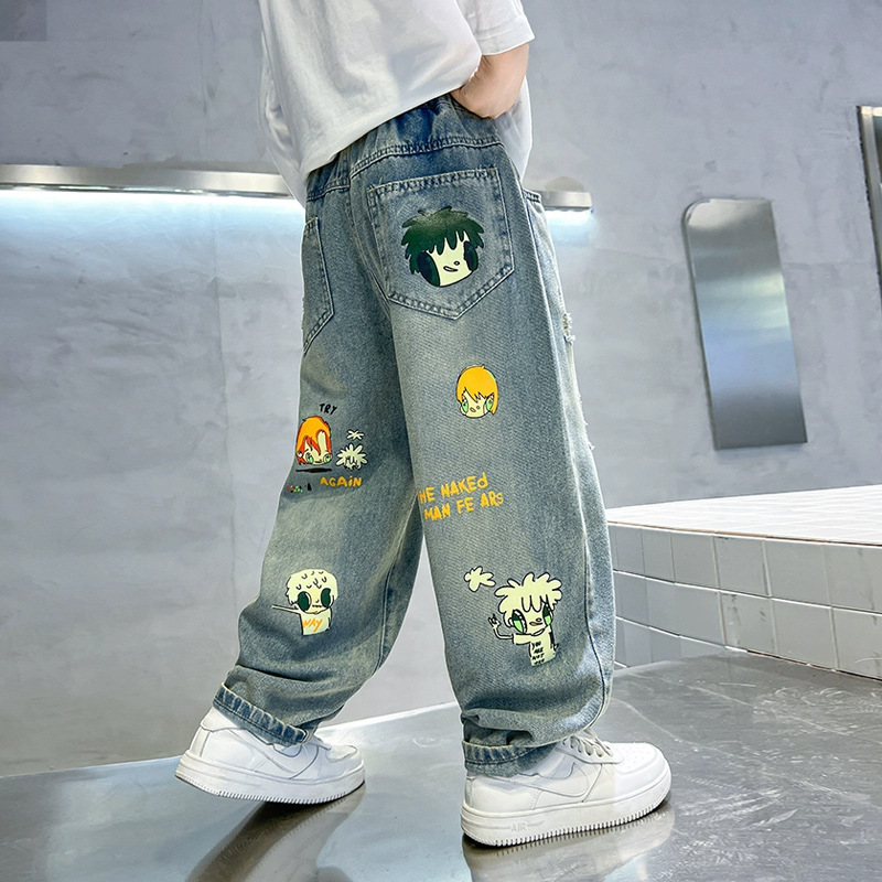 Demi-season trousers for boys