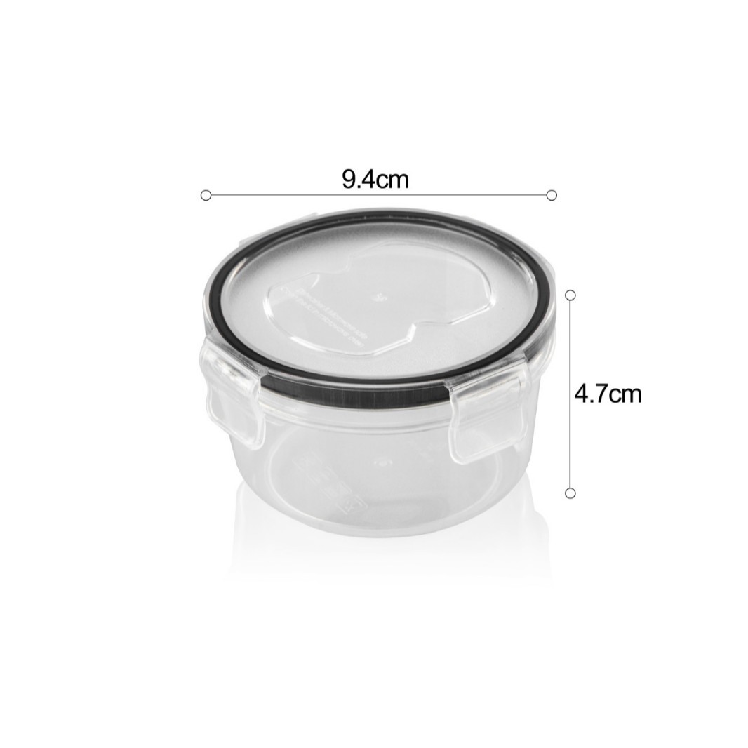 Caja de almacenamiento de juego transfronterizo Tanque sellado de cocina Refrigerador de plástico PP sellado transparente Caja de almacenamiento de alimentos nuevos