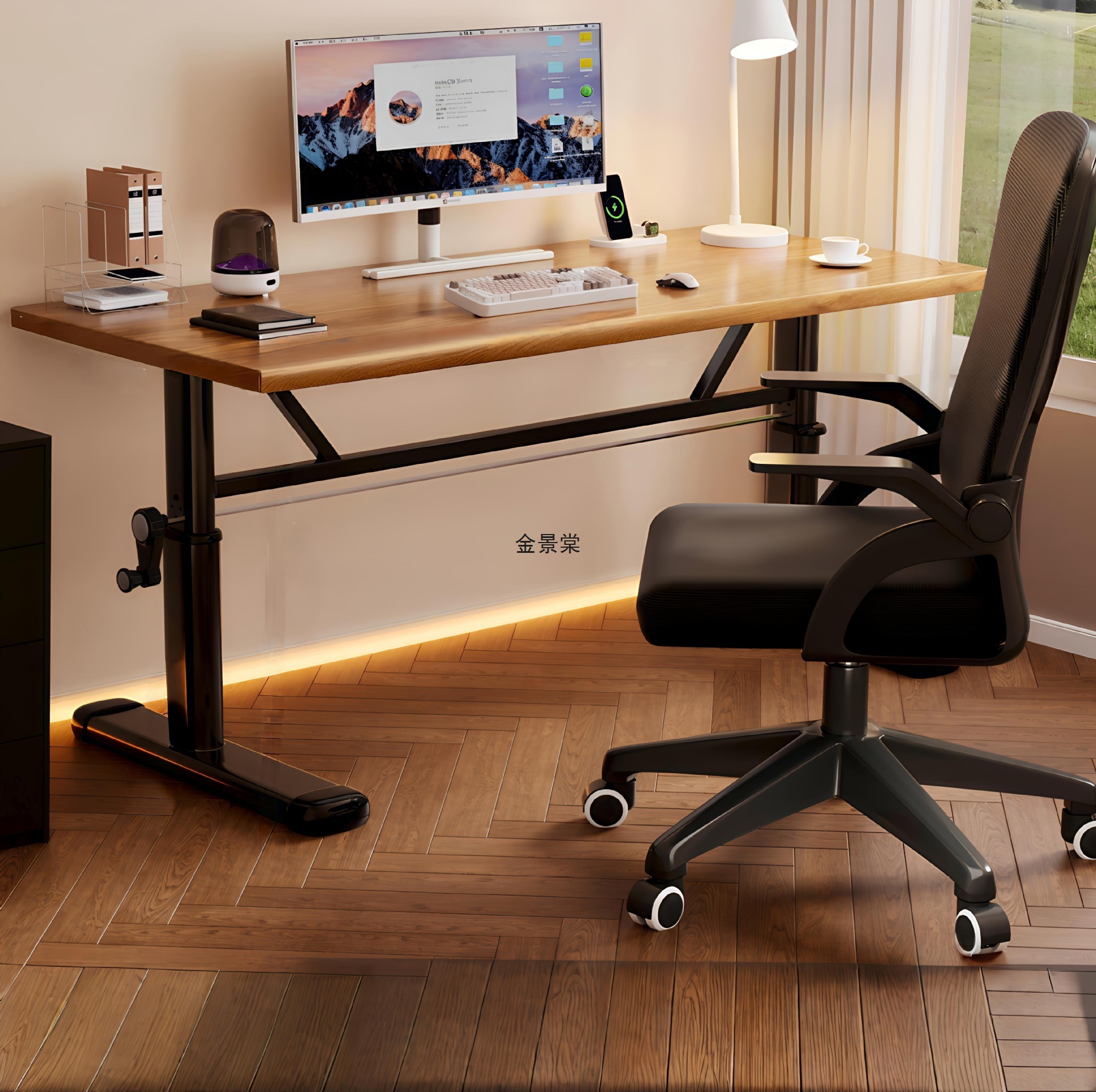 Lift Computer Desk Desktop Bedroom Home Desk Student Study Desk E-Sports Desk Office Desk Workbench