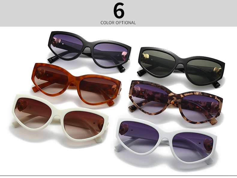 2024 European and American fashion catwalk small frame butterfly sunglasses women tide sunglasses sunglasses cross-border 9234_voghion.com