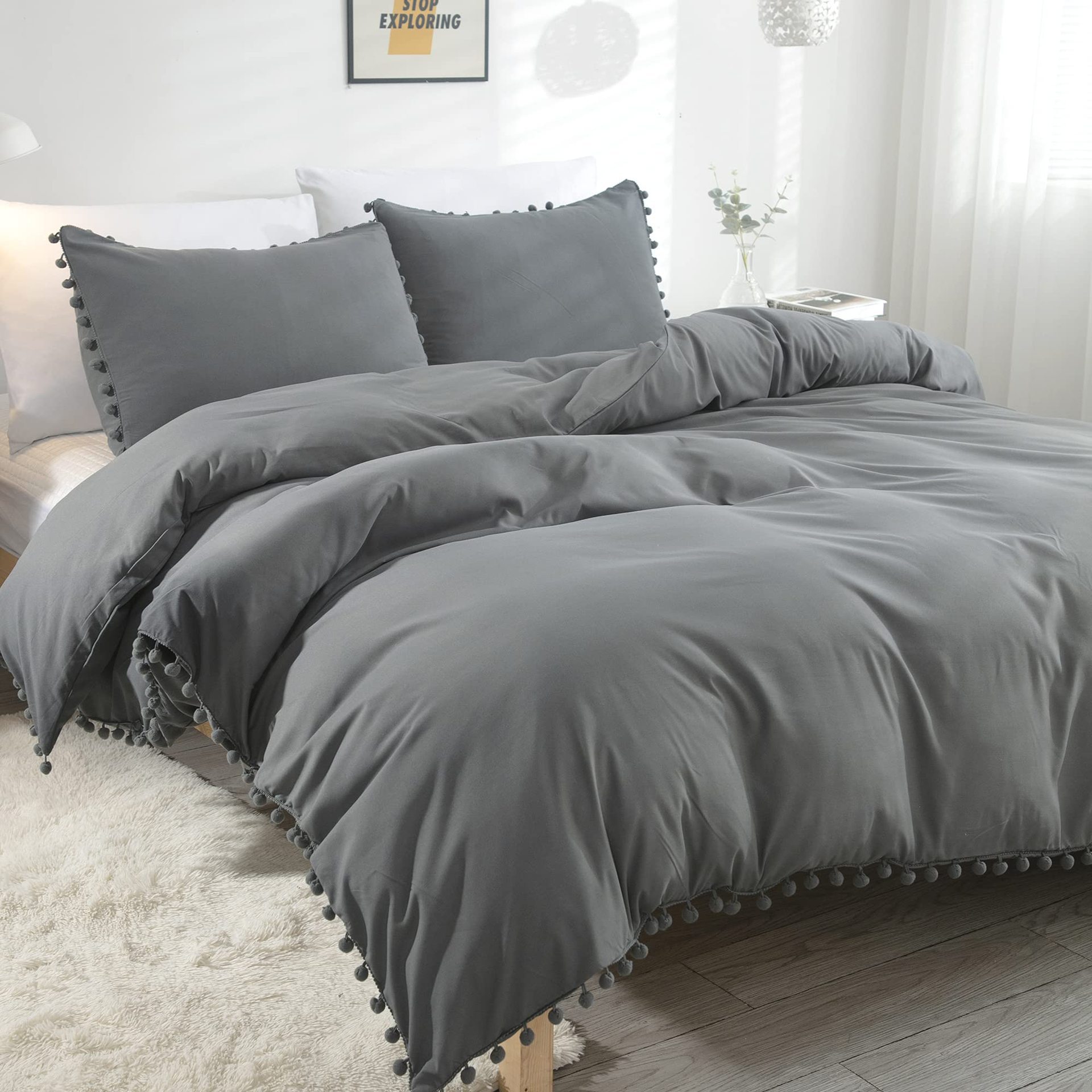 SKU-13-Dark Gray (No Comforter