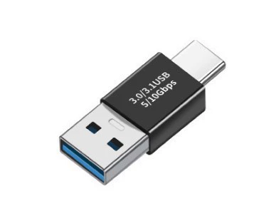 Переходник Type-C на USB OTG, Type-C Gan2 передача 10GB, Type-C (гнездо) на USB (штекер) GAN2