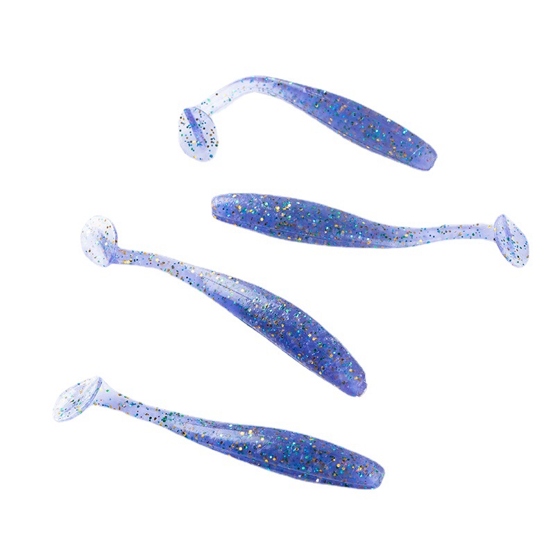 Floating light surface tail soft bait field fishing black pit bass…