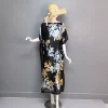 Elegant black flower