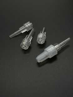 Suzhou factory medical infusion apparatus extension pipe joint plastic male Joint Multi-specification PVC pipe joint
