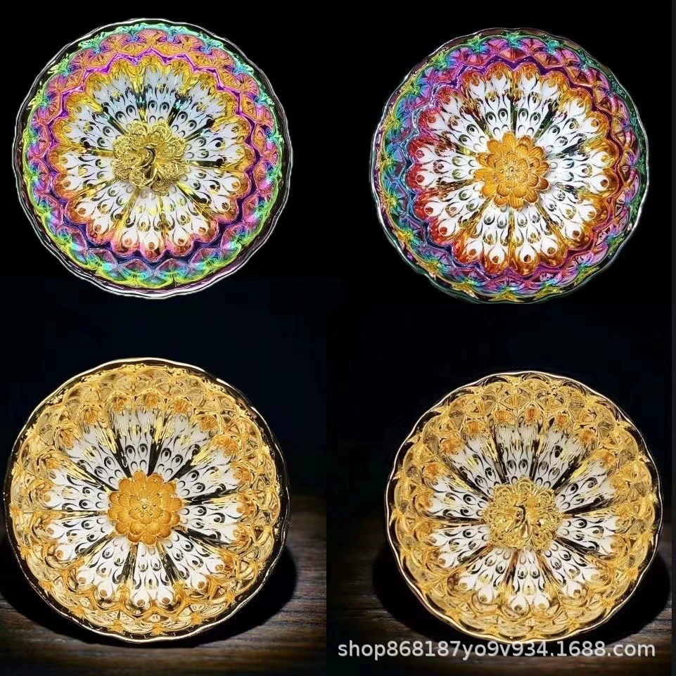 Популярная мастер-чашка, чайная чашка, чайная чашка, чашка лотоса, цветущее богатство, полностью серебро и серебро, лотос