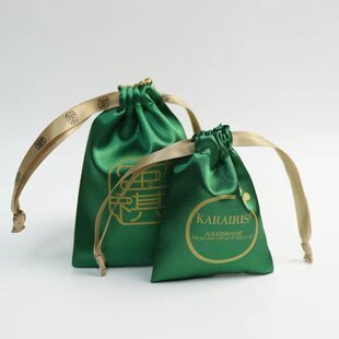 Manufacturer's Best-Selling Satin Drawstring Flap Pocket Pants, Fashionable and Environmentally Friendly Intimates Storage Packaging Bag, Silk Dustproof Eye Mask Bag