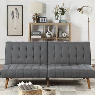 Multifunctional Sofa Italian Minimalist Internet Celebrity Straight Sofa Small Apartment Living Room Fabric Sofa