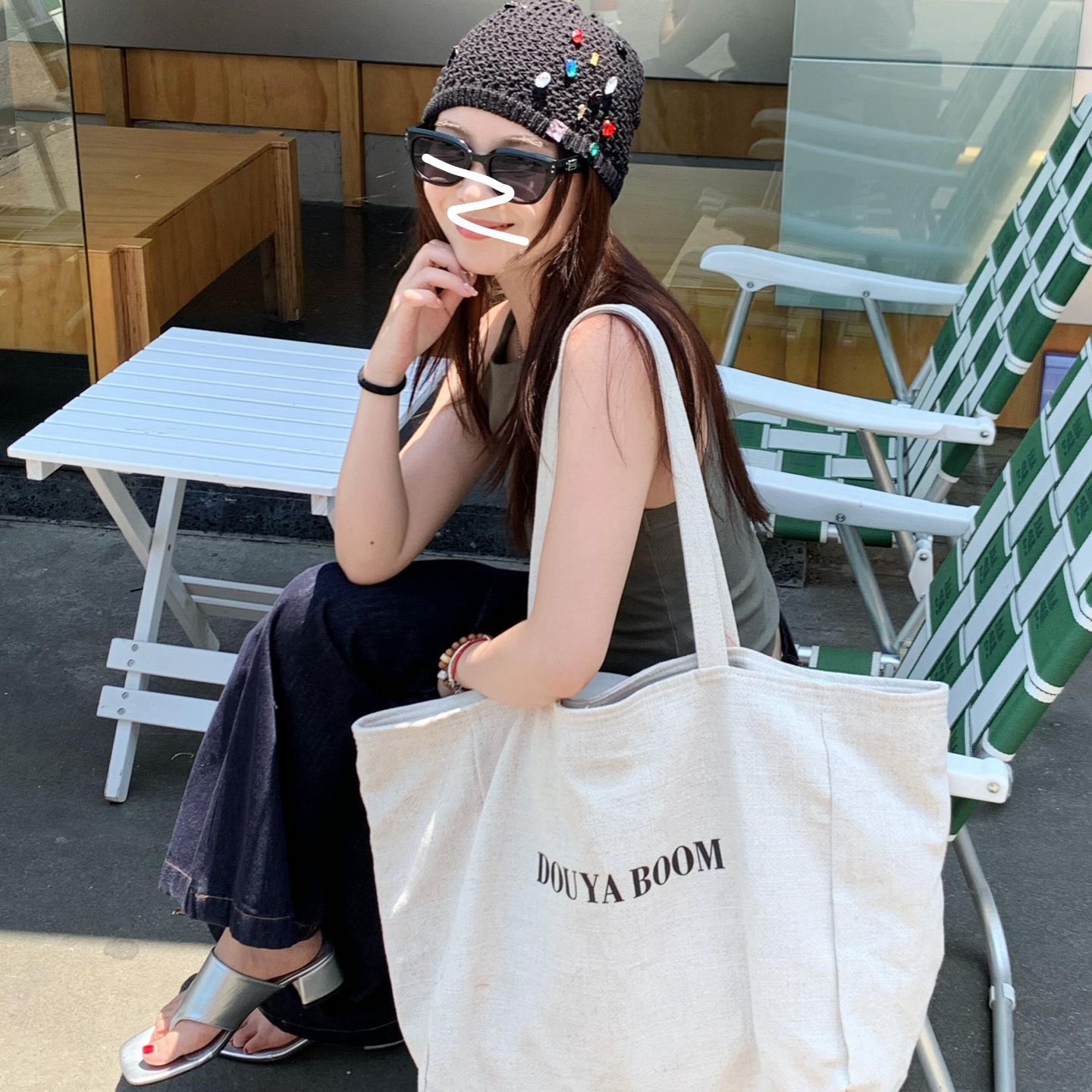Bolsas de tela de vela de mano personalizadas bolsas de compras de supermercados de gran capacidad sueltas, suaves y Colapsadas personalizadas bolsas de hombro para estudiantes que viajan a clase