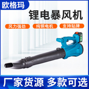 Industrial storm gun brushless high-power hair dryer lithium electric storm machine electric blower leaf blower factory wholesale