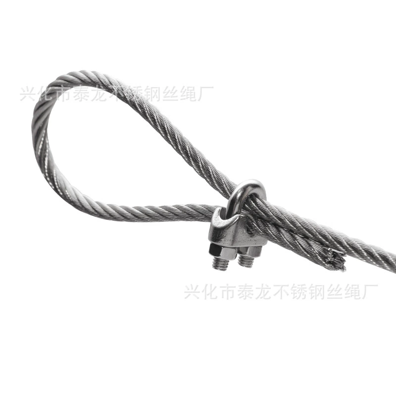 Guangdong Direct 304 зажим для троса из нержавеющей стали зажим U-образная Пряжка подъемное и затягивающее устройство