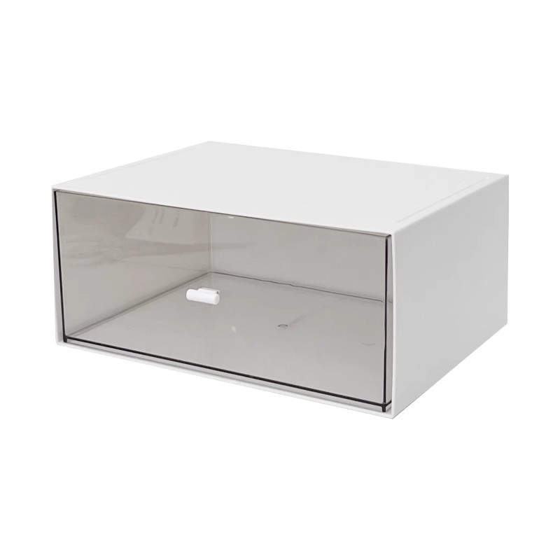 Desktop Storage Box Drawer-Type Acrylic Transparent Desk Stationery and Cosmetics Storage Rack Office Organization Box