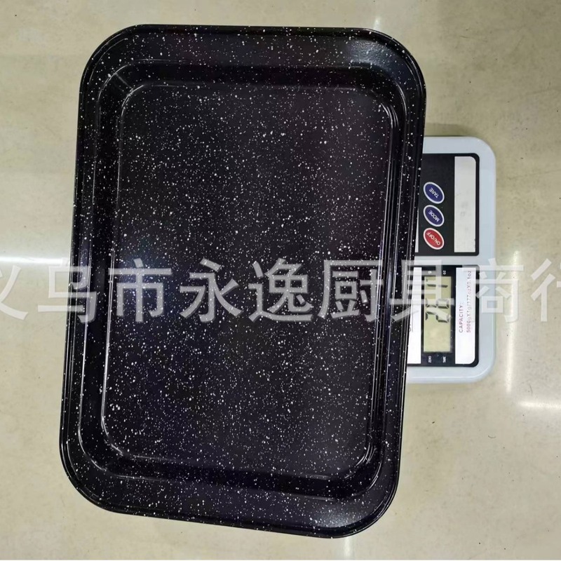 四点セット浅皿ケーキ型セットクッキー型浅ケーキ焼き型大理石コーティング|undefined