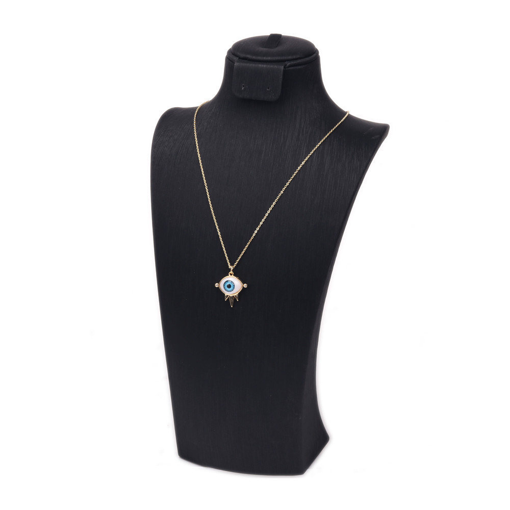 devilu0027s eye micro zircon pendant copper necklace wholesale nihaojewelry