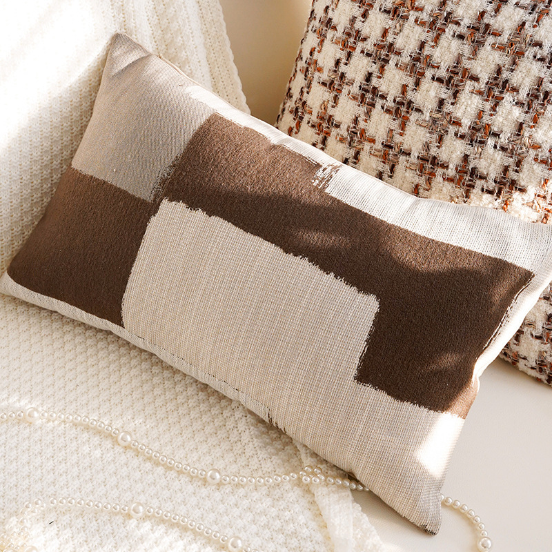 Cream-wind lujoso almohada de soporte de alta calidad, cojín de sofá de sala de estar, cojín de cabecera del dormitorio, funda de almohada con núcleo image 28