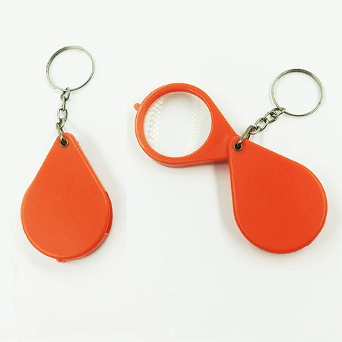 Фабрика прямой брелок складной увеличительное стекло электронной коммерции взрыв увеличительное стекло одно увеличительное стекло