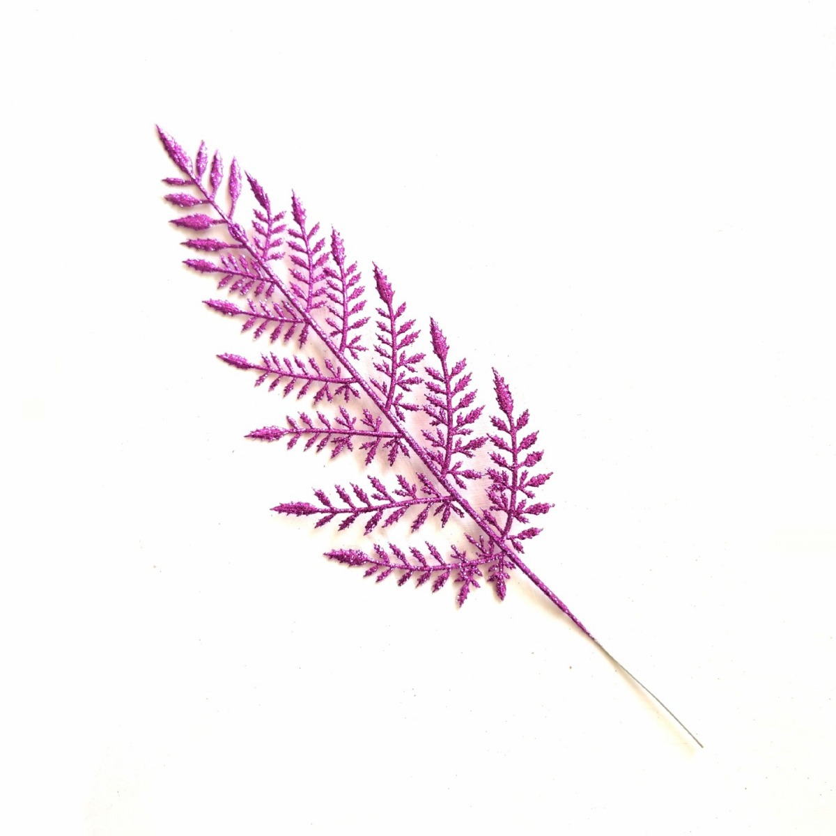 Nuevas plantas de Navidad transfronterizas decoración especial para el hogar decoración plástica imitación de 37cm hojas de polvo de oro