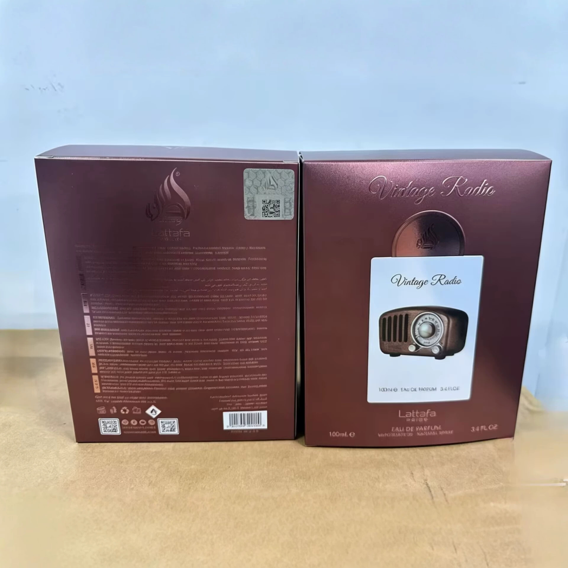 High-Quality Lattafa Radio Arabian Men's Perfume with High Fragrance Concentration and Long-Lasting Scent, a Cross-Border Bestseller
