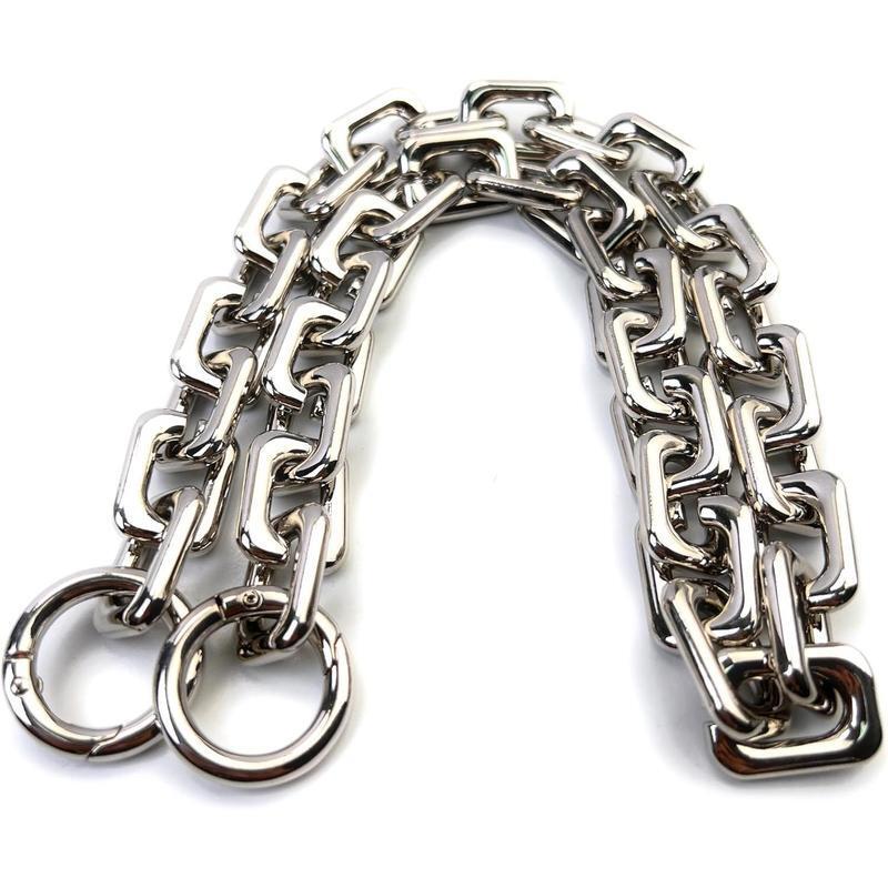 2025 New Cross-Border Dropshipping Heavy-Duty Thick Chain Handbag Top Handle Cross-Border Dropshipping