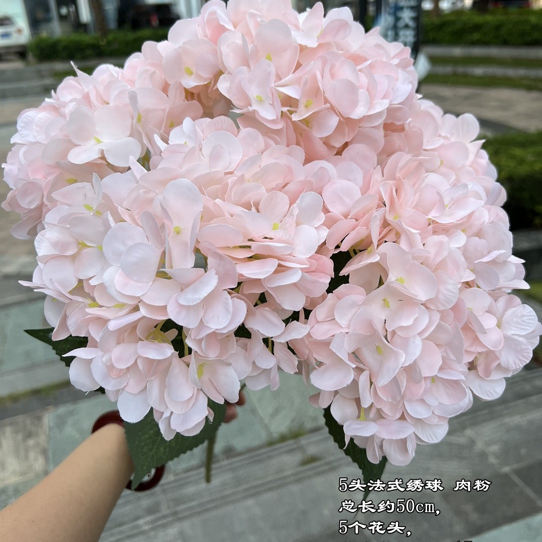 Simulación del Día de San Valentín rosa fabricante 3 sola rama multi-cabeza rosa decoración de la boda flor falsa al por mayor