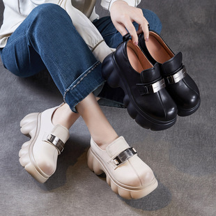 ��Ƥ���ٿ�Ӣ���L�ɸ�ט���ЬŮ2026����7cm����������e��Ь