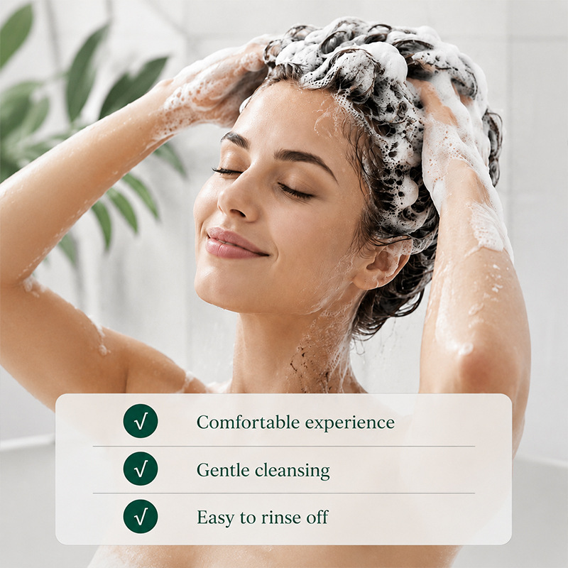 Champú Anticaspa con Cafeína 250g, Anticaspa, Control de grasa, Limpieza profunda, para Cabello