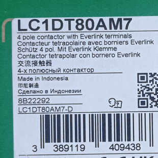 ʩ�͵�LC1DT80AM7���|��LC1DT80AM7-D 80A 220V 50/60Hz�ļ�ֱ��