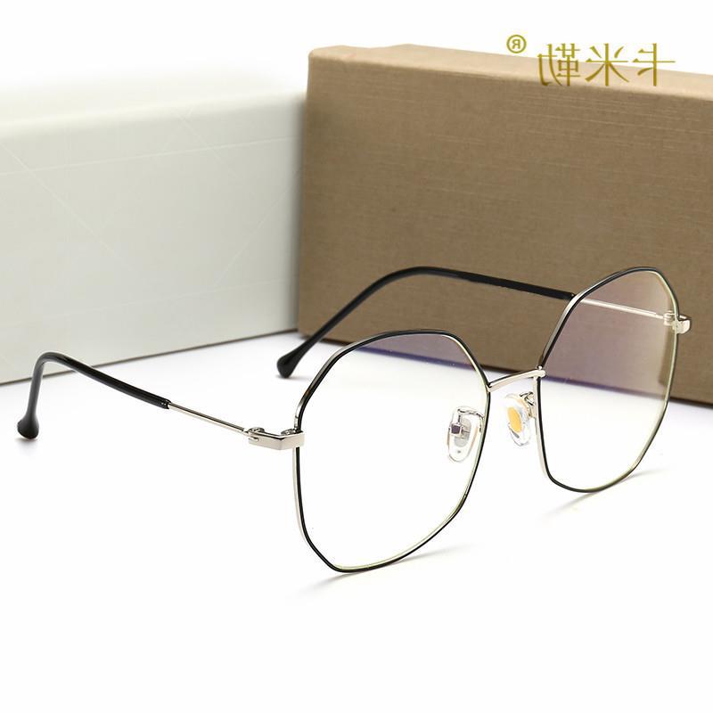 RB新款防蓝光眼镜架平光镜文艺装饰眼镜爆款学生眼镜9062