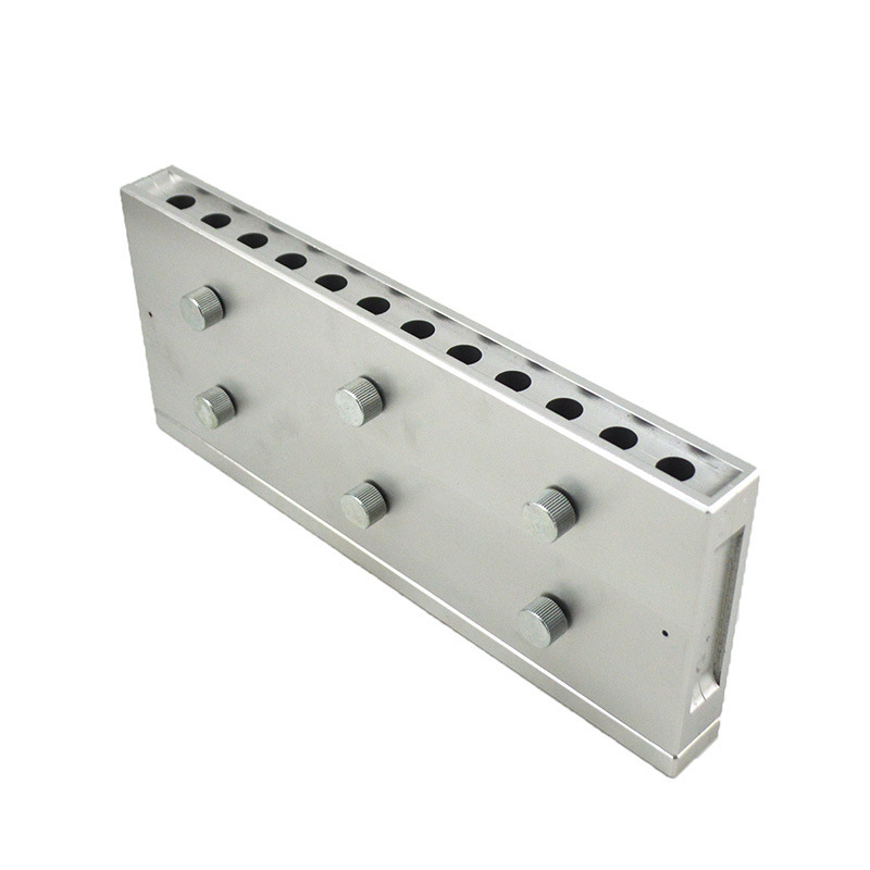 12孔圆形铅笔形状蜡笔模具铝制 多孔循环可利用蜡笔灌装模具厂家