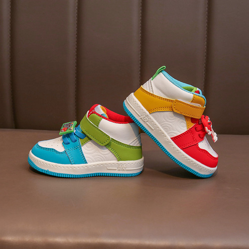 Boys and girls sneakers new style  autumn comfortable M beans Yuanyang children's single shoes children's casual shoes sports shoes