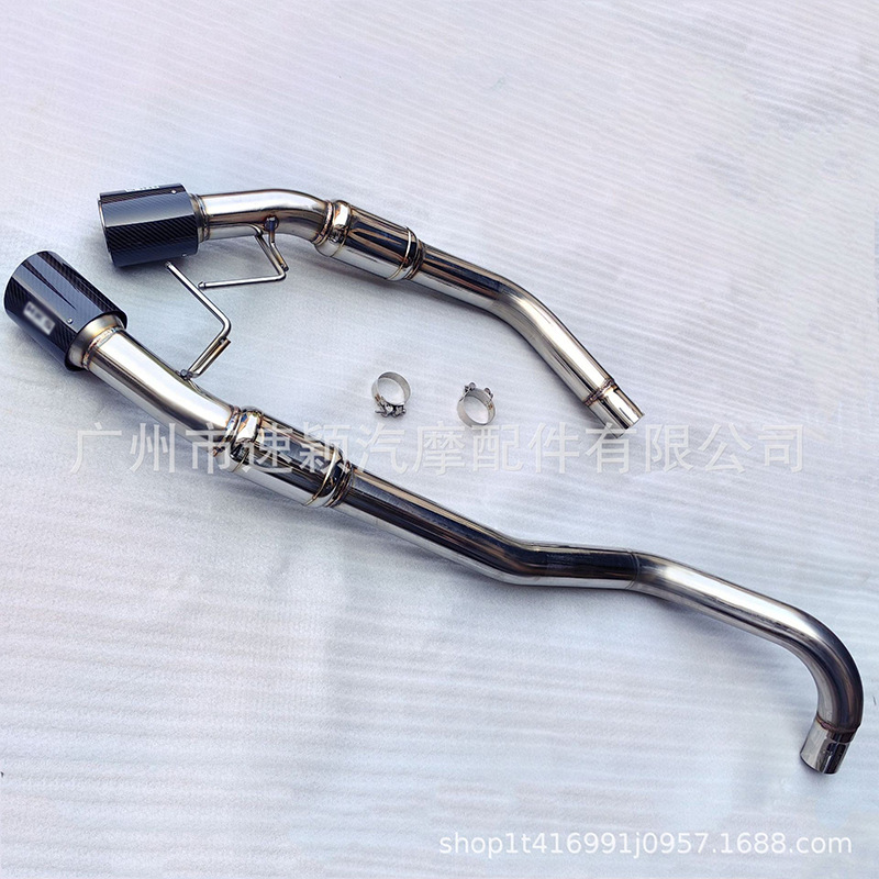 Suitable for NEXT-GEN RANGER RAPTOR double-row 2022 V6 and 3.0 displacement middle and rear exhaust pipes