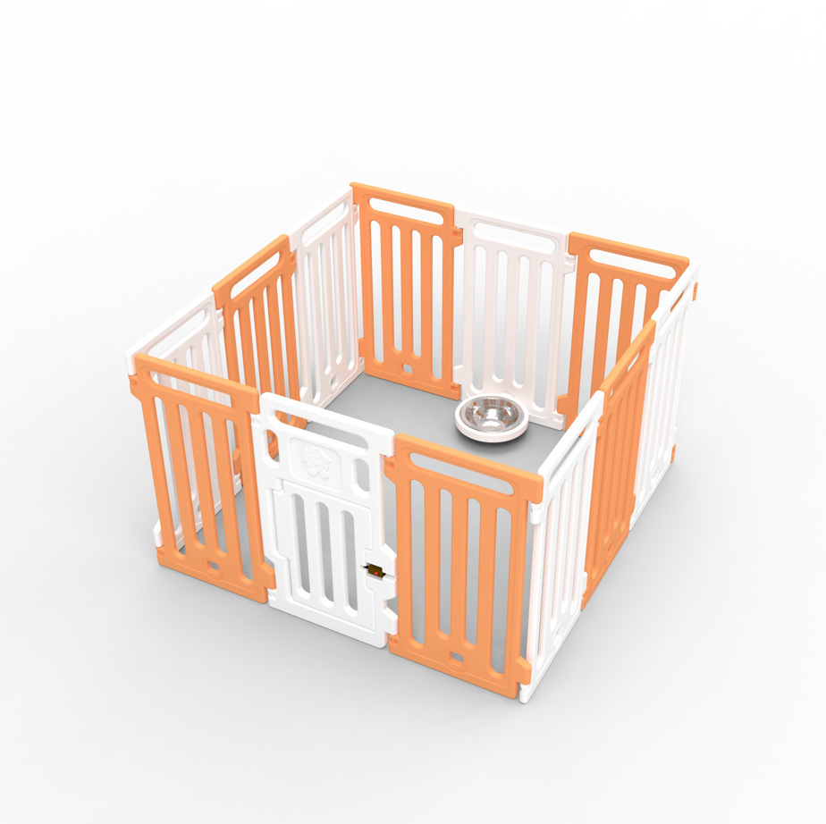 Ventas directas de fábrica perros medianos y pequeños de interior y exterior libre combinación perro valla anti-escape perro mascota perro valla perro jaula