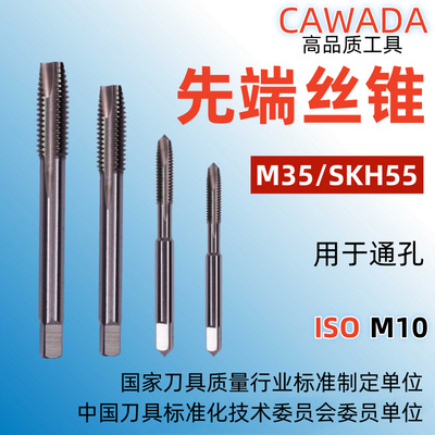 工厂定制ISO M35/SKH55磨制M10*1.5先端丝锥