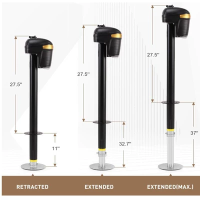 Car jack Parking Support Trailer Bracket