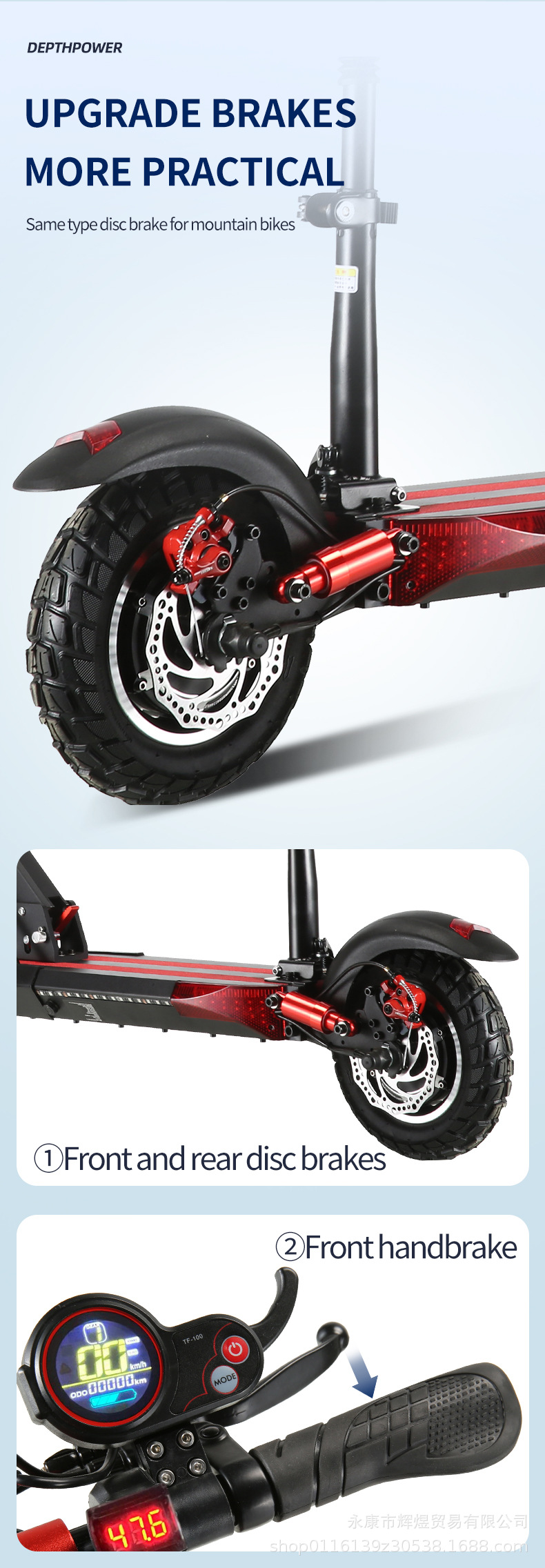 Cross-Border Exclusive Supply of Electric Scooters for Adults, Portable Folding Two-Wheeled Mobility Scooters, 10inch Models