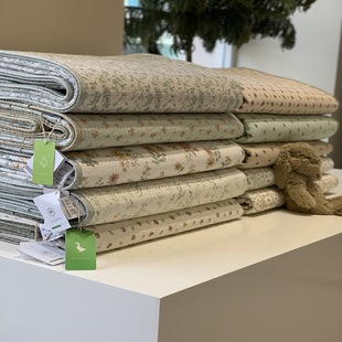 South Korea Goose Double-sided AB Edition Cotton Single Product Bed Cover Quilted Cotton Tatami Upholstered Apartment Dormitory Bed Cover