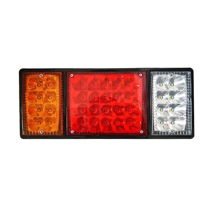 Large Truck 140-2 Rear Tail Light 24V Engineering Vehicle Tail Light Semi-Trailer Turn Signal Brake Light Jac Tail Light