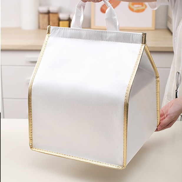 铝箔防水加厚蛋糕保温袋甜品保冷保鲜外卖手提打包袋大量现货批发