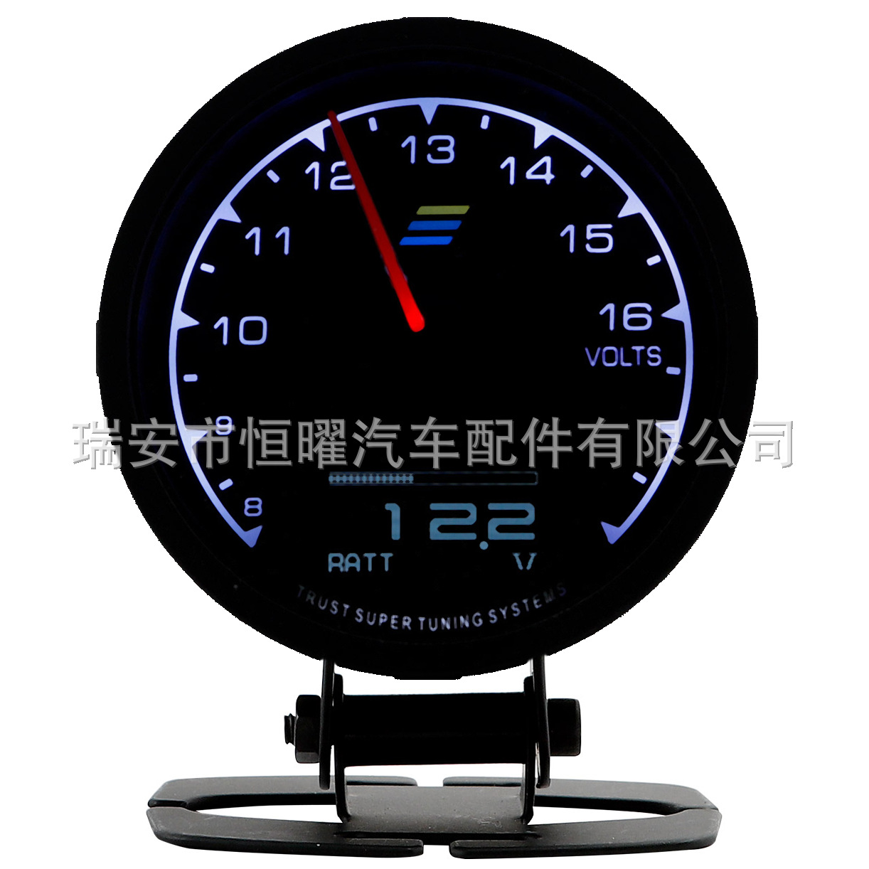 Qìchē Car Modified Meter GREDDI Water Temperature Speed Oil Pressure Turbo Voltage Vacuum Exhaust Temperature Multifunction (automobile instrument) - voltage