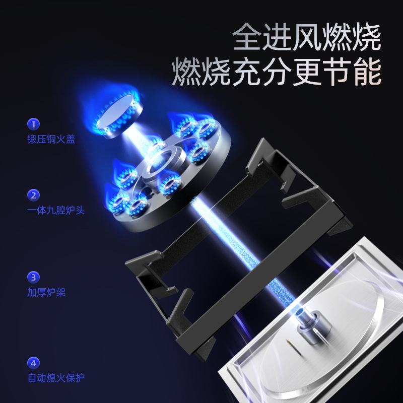 【政府补贴20%】志高天然气燃气灶具嵌入式液化气煤气灶家用双灶|undefined