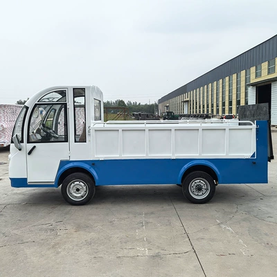 Elektrikli qolf avtomobilləri Four-Wheel Pickup Truck, Unloading