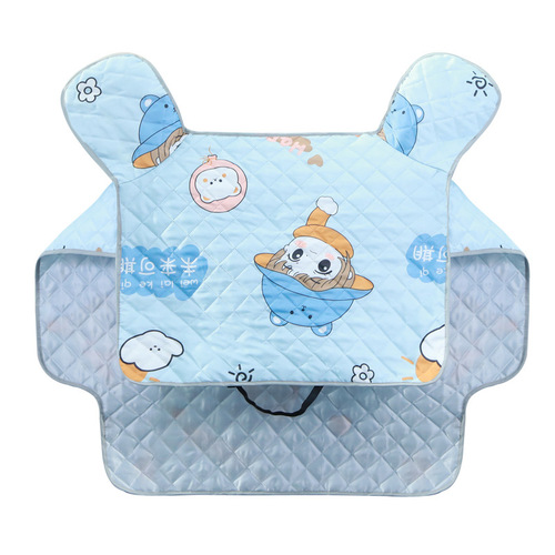 Electric Car Windshield Scarf Winter Fleece Lined Padded Print Motorcycle Electric Scooter Windproof Cover Wholesale Four Seasons Summer Autumn