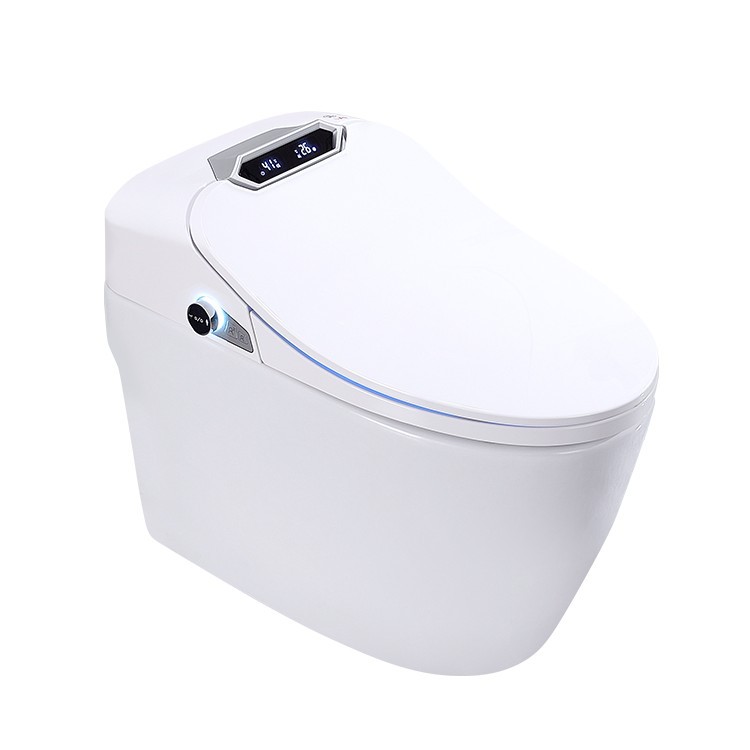Inodoro Inteligente con Tanque de Agua para Hogar de Cerámica con Tapa Automática y Calefacción image 6